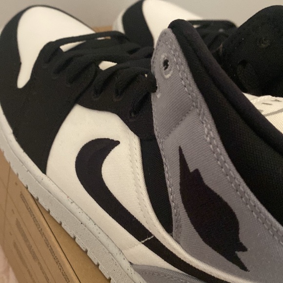 AIR JORDAN 1 MID SE WMNS LIGHT STEEL GREY - Picture 4 of 7